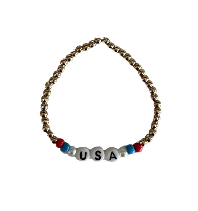 USA Gold Bracelet